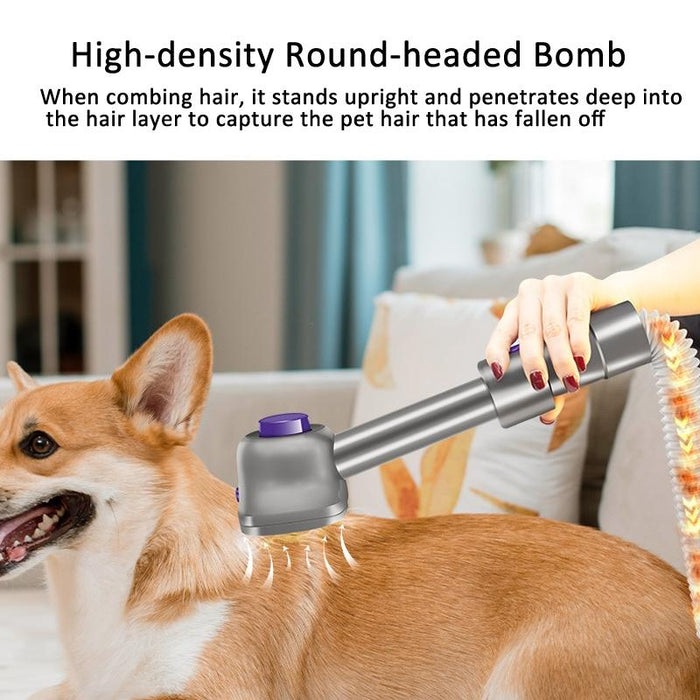 2 In 1 Pet Brush Head Set For V7 V8 V10 V11 Vacuum Cleaners