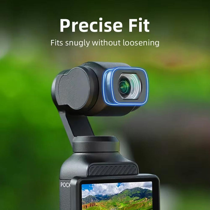 3 Magnetic Wide Angle Lens For Dji Osmo Pocket 112° Fov