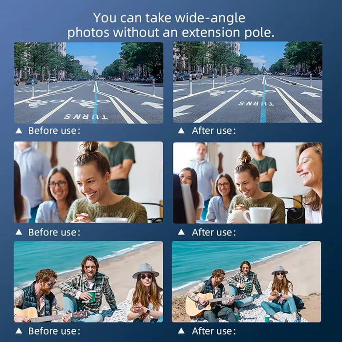 3 Magnetic Wide Angle Lens For Dji Osmo Pocket 112° Fov