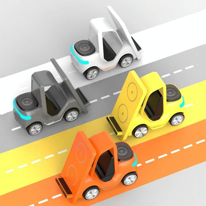 15W 3 In 1 Forklift Wireless Charger With Led Light