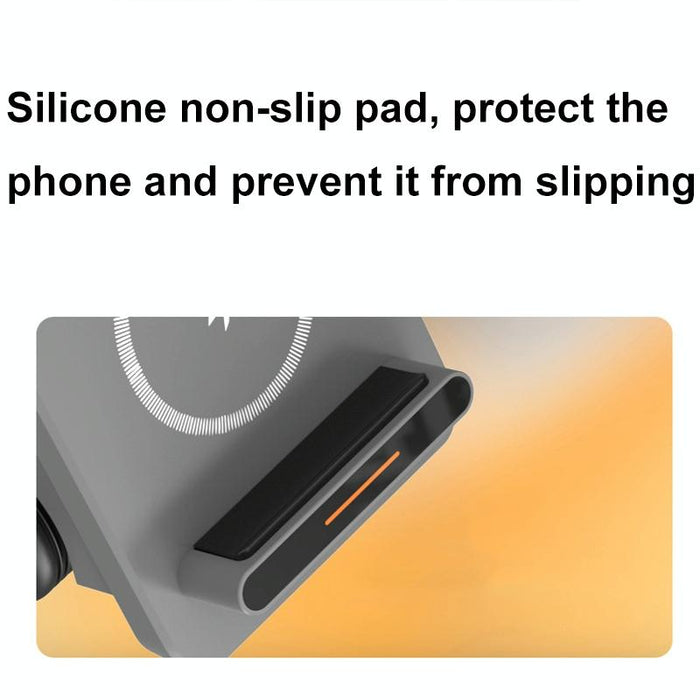 15W 3 In 1 Forklift Wireless Charger With Led Light