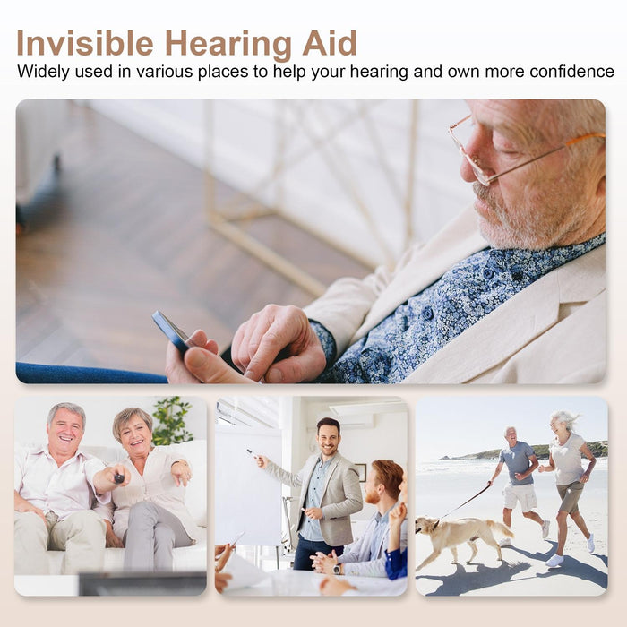 Digital In Ear Tws Hearing Aid Rechargeable & Invisible