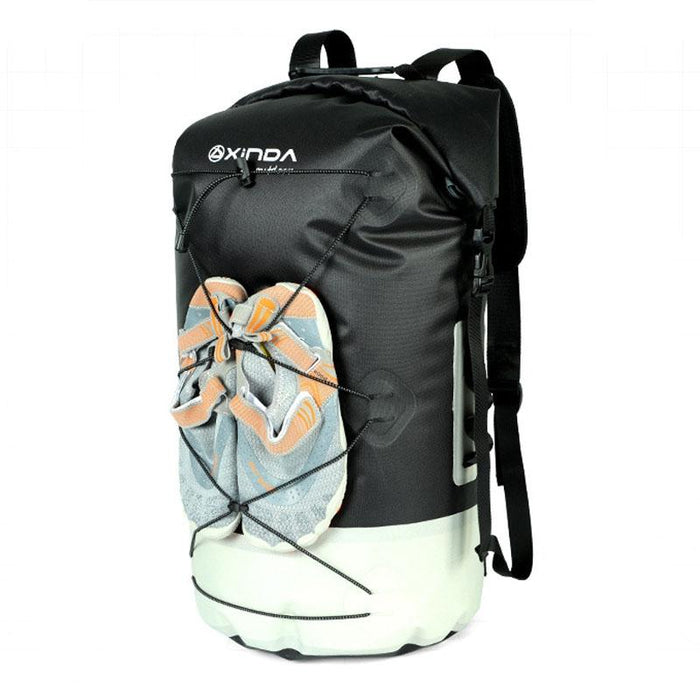 Waterproof Outdoor Stream Tracing Backpack Black 16L