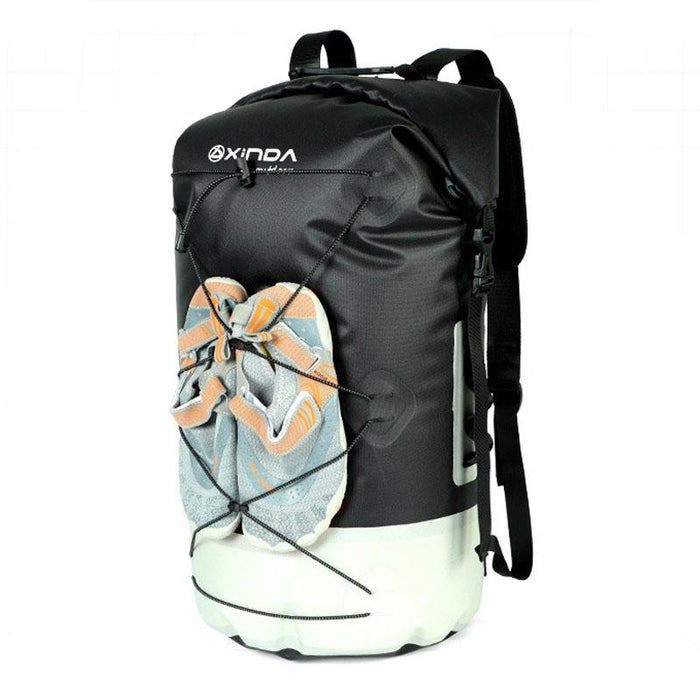 Waterproof Outdoor Stream Tracing Backpack Black 16L