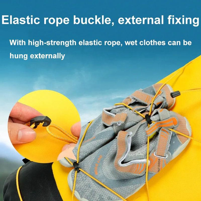 Waterproof Outdoor Stream Tracing Backpack Black 16L