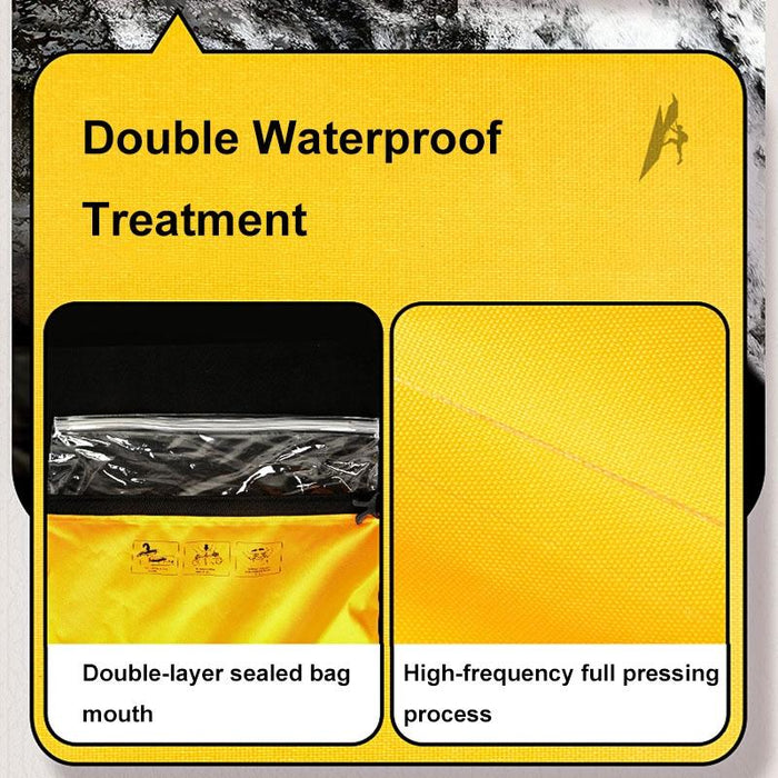 Waterproof Outdoor Stream Tracing Backpack Black 16L