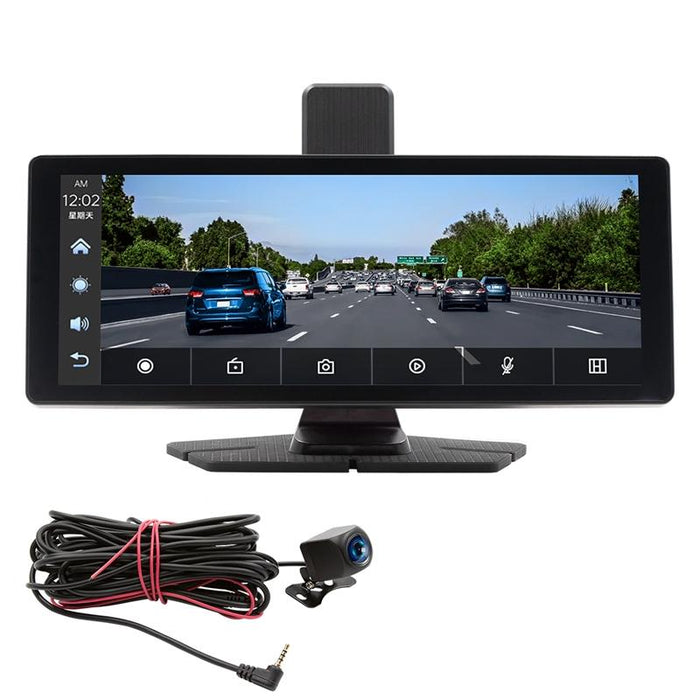 Portable Car Bluetooth Dvr Monitor - Supports Carplay / Android Auto