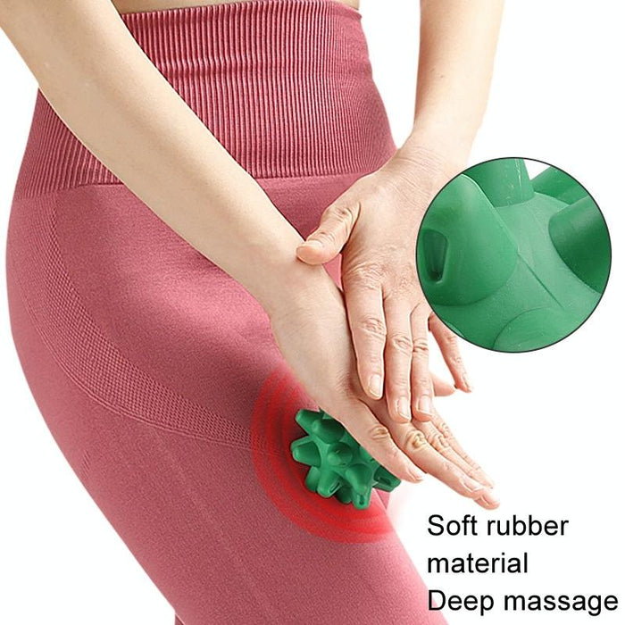 Handheld Hedgehog Massage Ball For Plantar Relaxation And Fitness