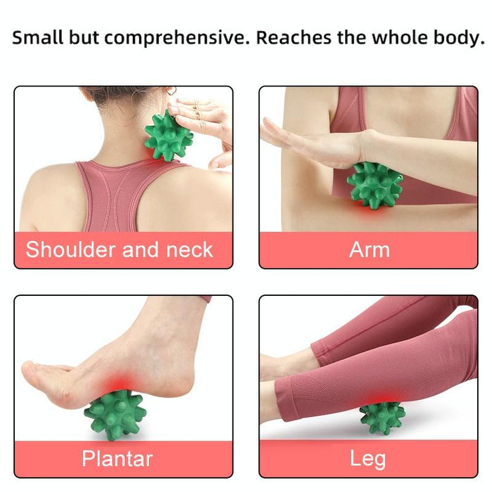 Handheld Hedgehog Massage Ball For Plantar Relaxation And Fitness