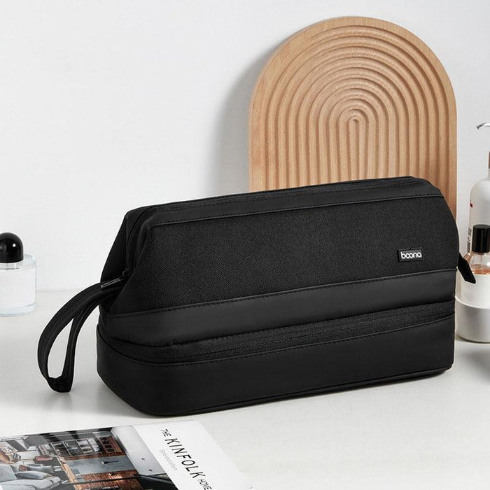 Large Double Layer Hair Dryer & Curling Iron Storage Bag