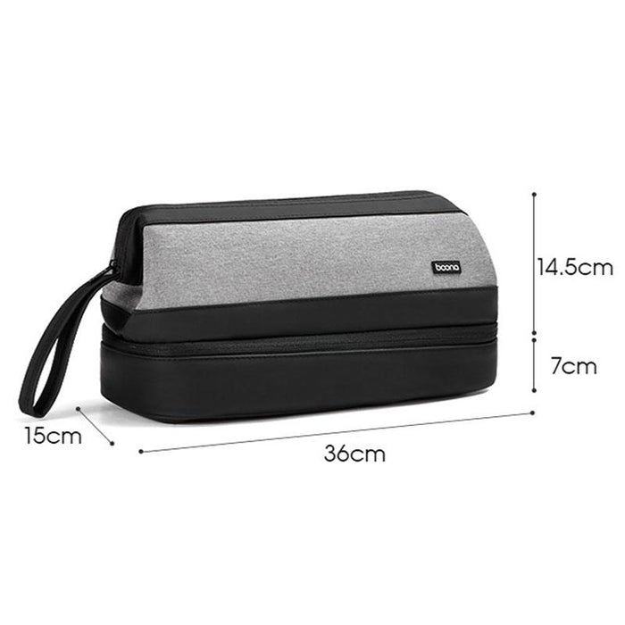 Large Double Layer Hair Dryer & Curling Iron Storage Bag