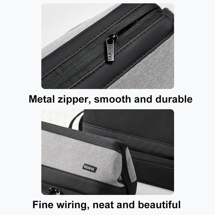 Large Double Layer Hair Dryer & Curling Iron Storage Bag