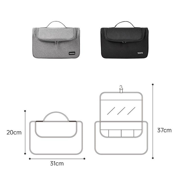 Portable Hair Dryer Storage Bag With Hook Large Capacity