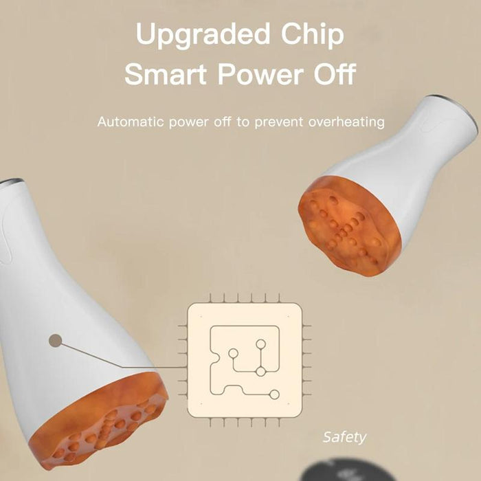 9-Speed Electric Hot Compress Massager For Whole Body Gua Sha