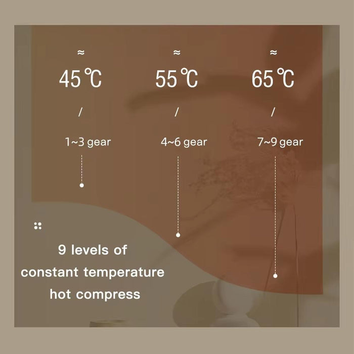 9-Speed Electric Hot Compress Massager For Whole Body Gua Sha