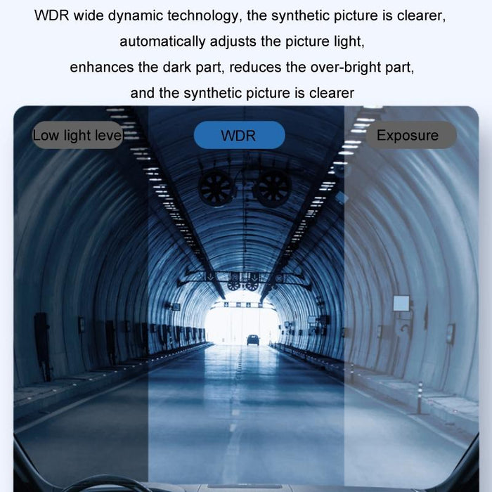 2K Ultra-Clear 360-Degree Rotating Driving Recorder Wifi Cigarette Lighter No Tf Card