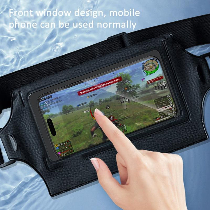 Waterproof Waist Bag For Mobile Phone And Sports
