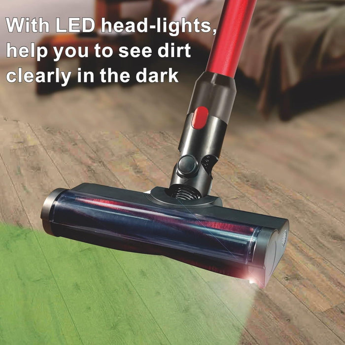 Led Floor Brush For Vacuum Green Light