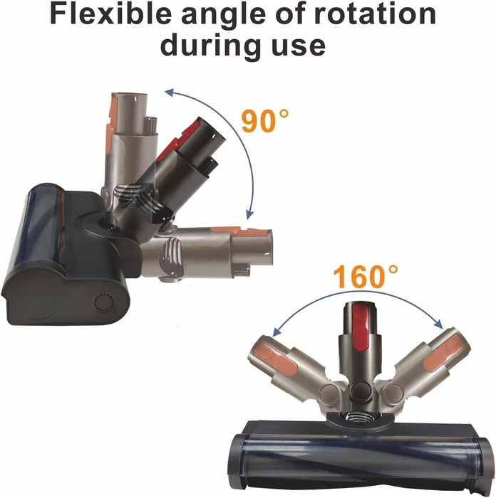 Led Floor Brush For Vacuum Green Light