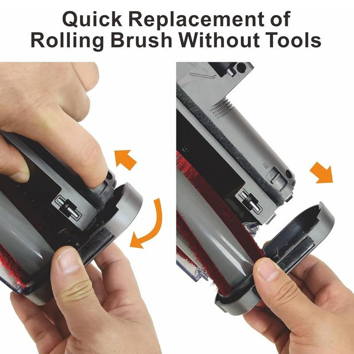 Led Floor Brush For Vacuum Green Light