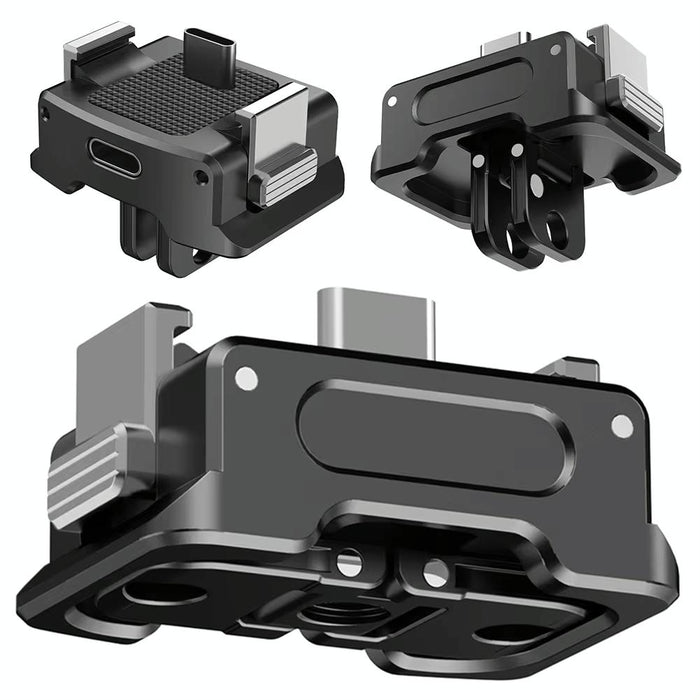 Quick Release Mount Adapter For Dji Osmo Pocket 3 Camera 1 / 4 Inch Hole