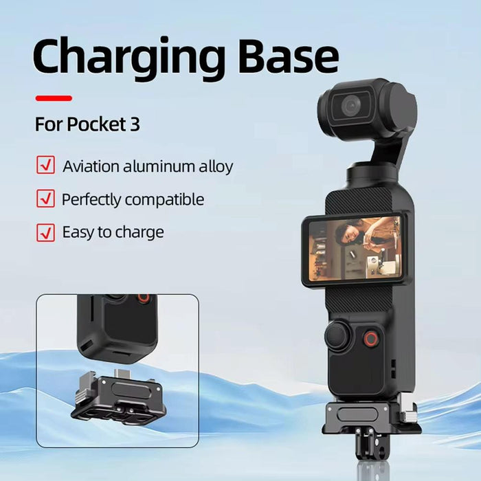 Quick Release Mount Adapter For Dji Osmo Pocket 3 Camera 1 / 4 Inch Hole