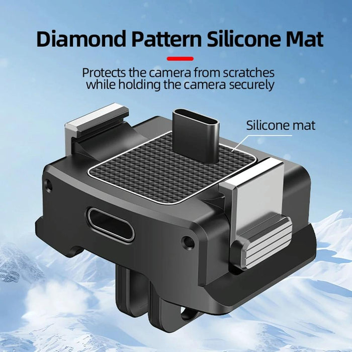 Quick Release Mount Adapter For Dji Osmo Pocket 3 Camera 1 / 4 Inch Hole