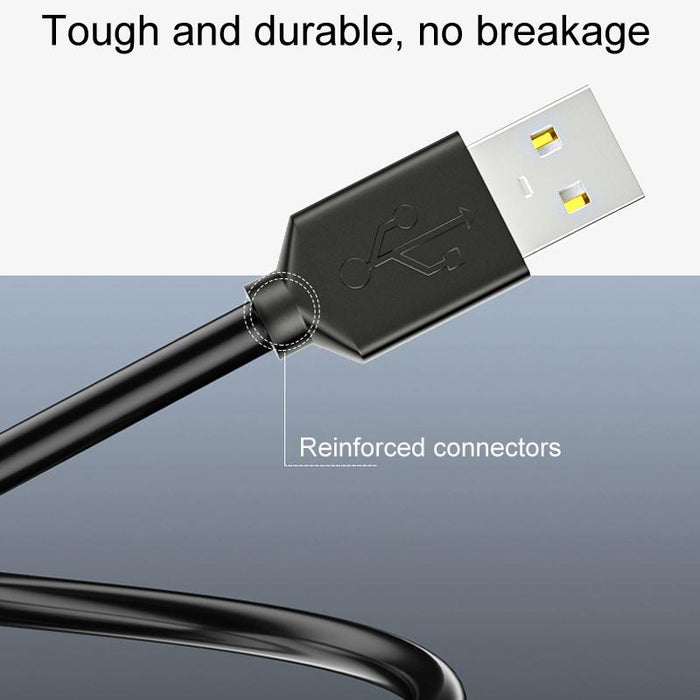 5-In-1 Usb2.0 Hub For Laptop Docking Black