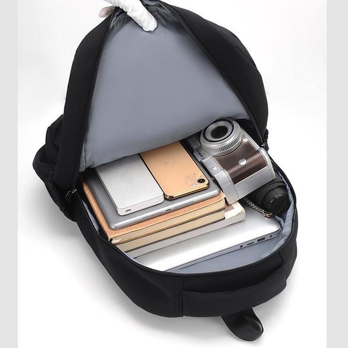 Versatile Solid Backpack For Teens & Adults