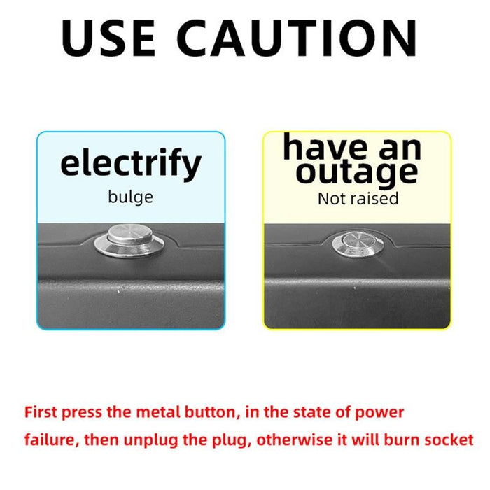 Electric Vehicle Charger Adapter Black