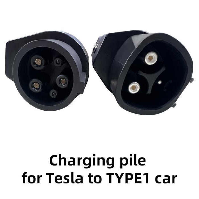 Electric Vehicle Charger Adapter Black