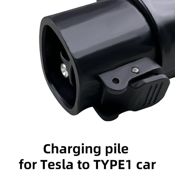 Electric Vehicle Charger Adapter Black