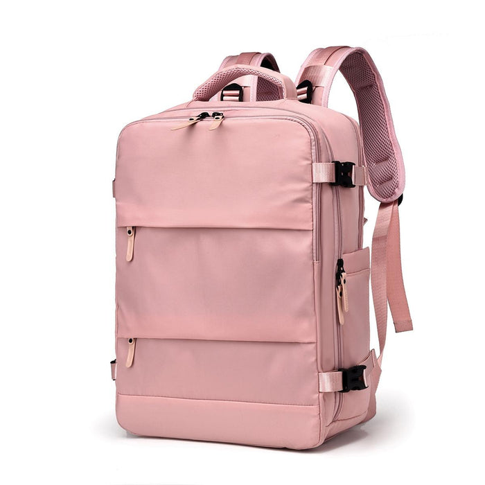 Spacious Business Travel Backpack Fits Laptop