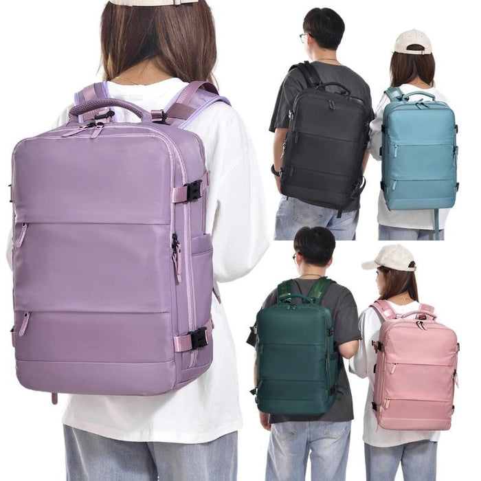 Spacious Business Travel Backpack Fits Laptop