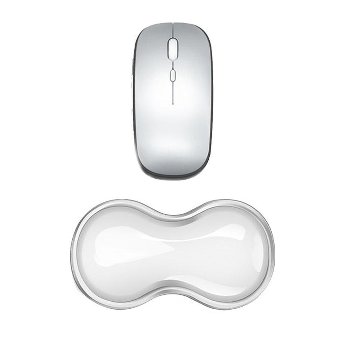 Large Green Silicone Keyboard Wrist Rest & Mouse Pad