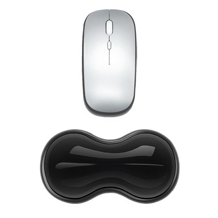 Large Green Silicone Keyboard Wrist Rest & Mouse Pad