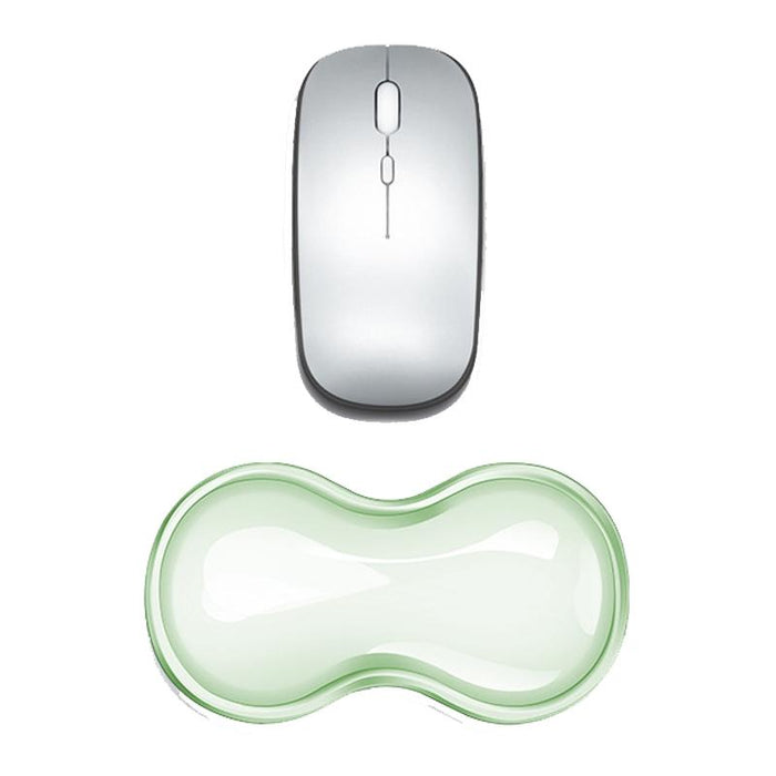 Large Green Silicone Keyboard Wrist Rest & Mouse Pad