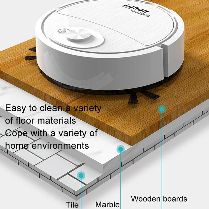 3-In-1 Smart Sweeper Sweep Mop And Suck