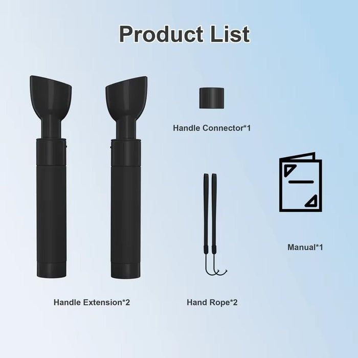 3S / 3 Game Lightsaber Golf Extension Pole Black