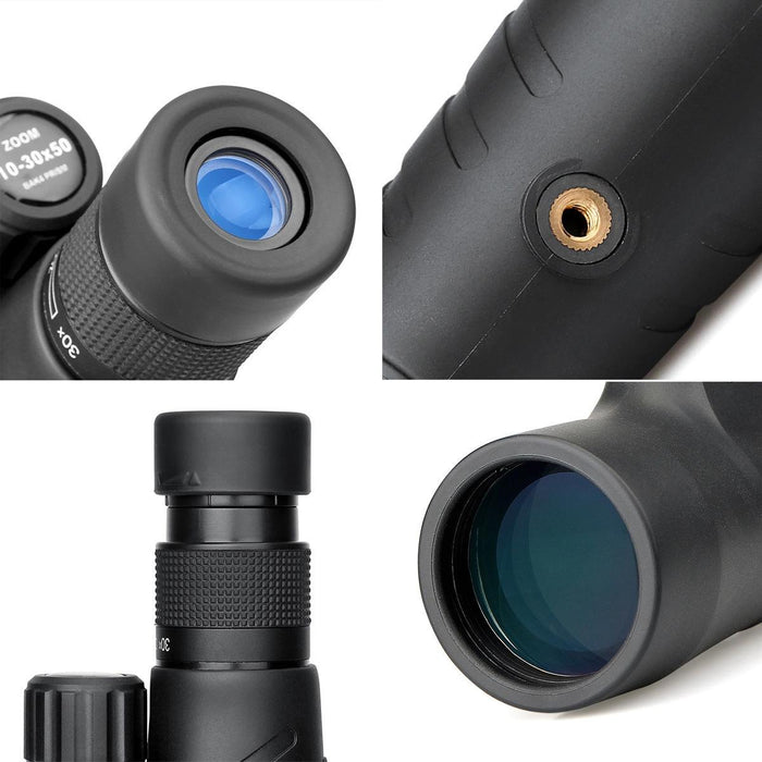 10-30X50 Large Caliber High Definition Waterproof Continuous Zoom Monoculars