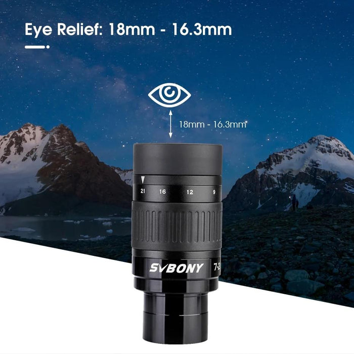 1.25 Inch 7-21Mm Zoom Eyepiece