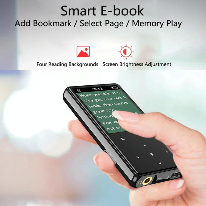 16Gb Portable Bluetooth Mp3 / Mp4 Music Player Black