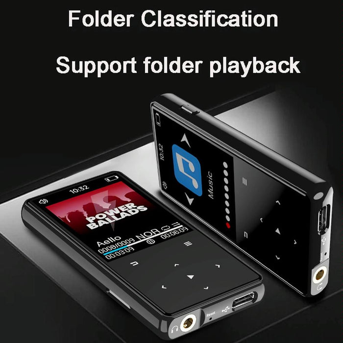 16Gb Portable Bluetooth Mp3 / Mp4 Music Player Black