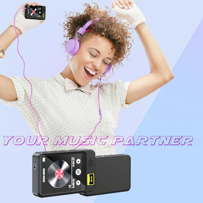 128Gb Bluetooth Mp3 / Mp4 Music Player With Radio & E Book Playback