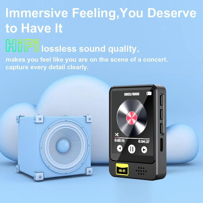 128Gb Bluetooth Mp3 / Mp4 Music Player With Radio & E Book Playback