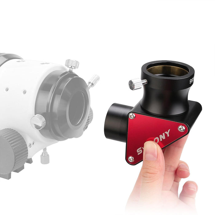 All-Metal 1.25 Inch 90 Degree Zenith Mirror