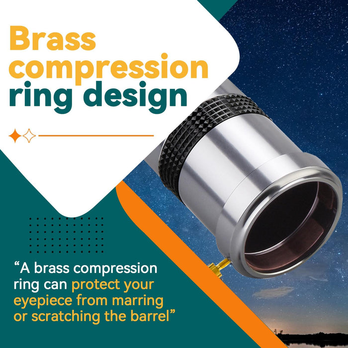 1.25 Inch 3X Magnifier Non-M42 Screw Version Without T-Port