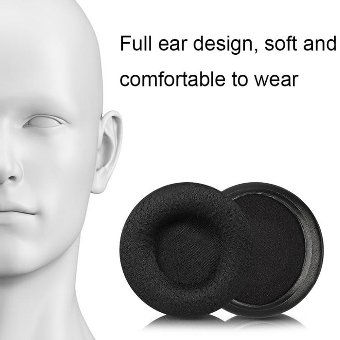 Lr Ice Silk Black Earphone Cushion Covers Compatible With Jbl Tune 600Btnc T500Bt T450Bt 1 Pair Replacement Earmuffs