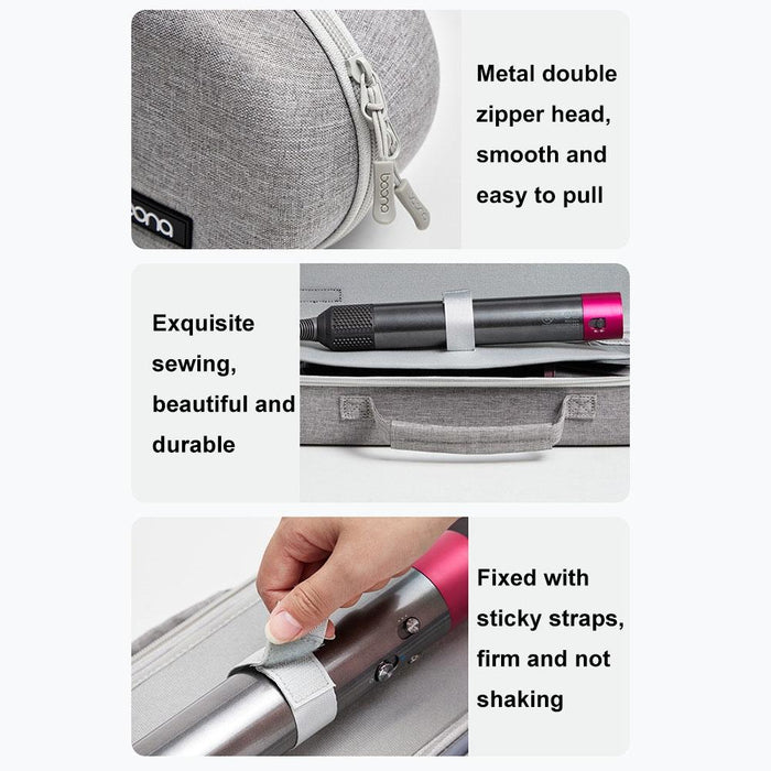Large Capacity Handheld Curling Iron Storage Bag For Dyson Hs05 Hs01