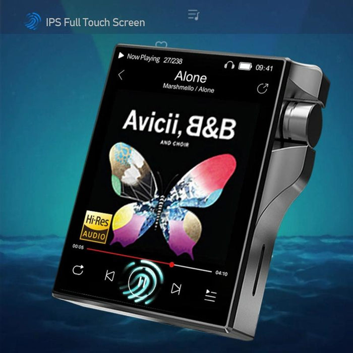 32Gb Hifi Dsd256 Music Player Gray